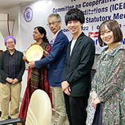 ICEI年次会議およびインド3大学での交流