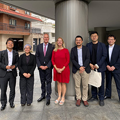 国際学生支援協会（IASAS）訪問団をお迎えしました