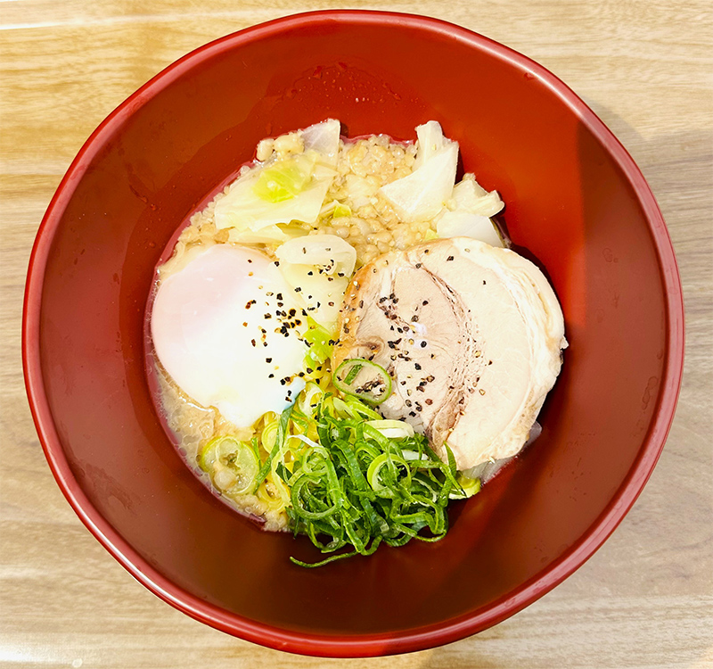 魚介豚骨醤油混ぜそば