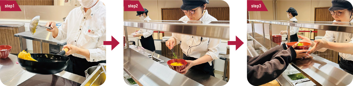 Live kitchen