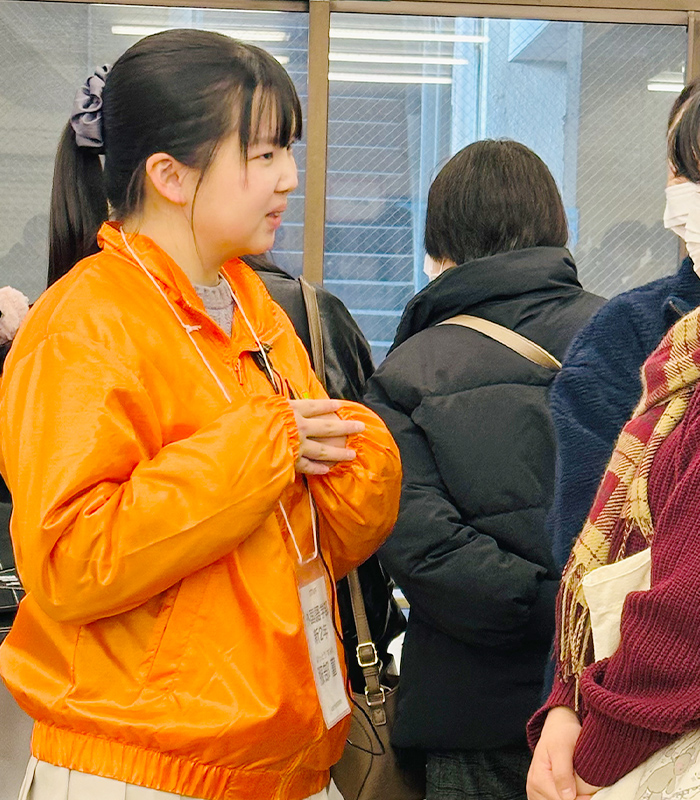 笑顔が素敵な現役名城大生