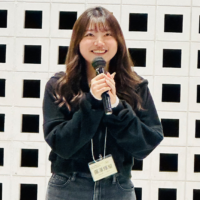 建築学部2年 藤澤輝瑠さん