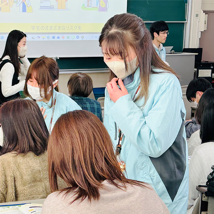 個別相談会の様子