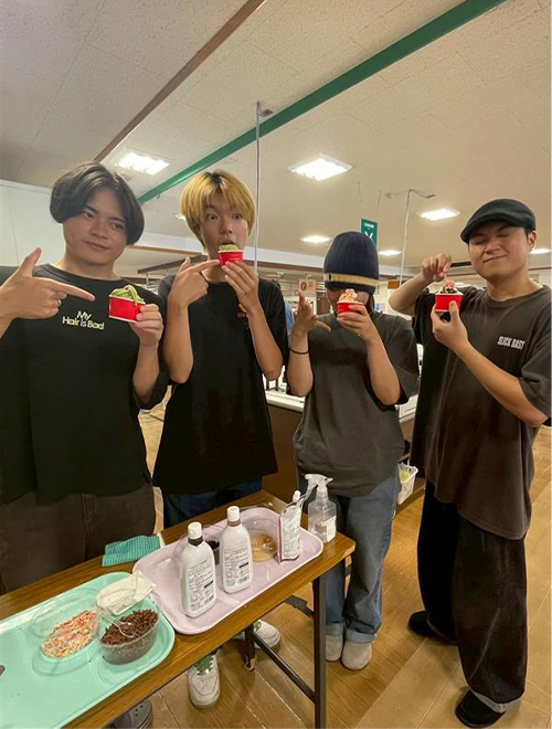 ソフトクリームトッピング無料企画