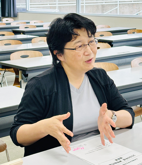 日本福祉大学生協 理事長　明星 智美 先生
