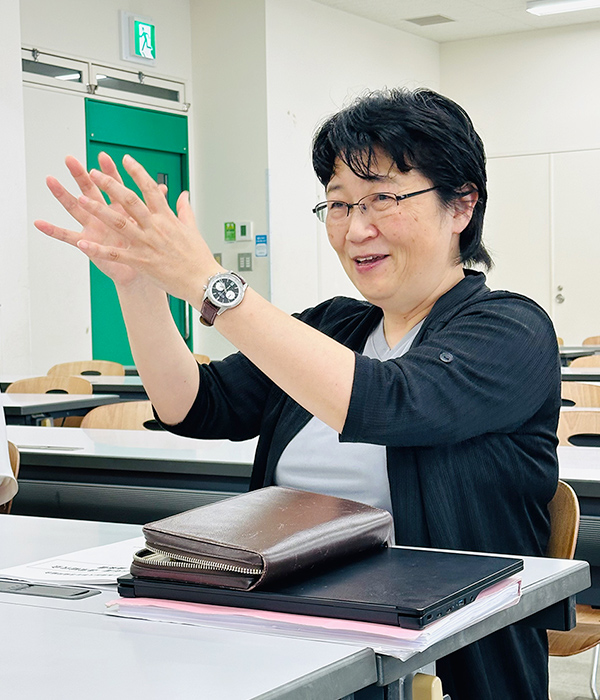 日本福祉大学生協 理事長　明星 智美 先生