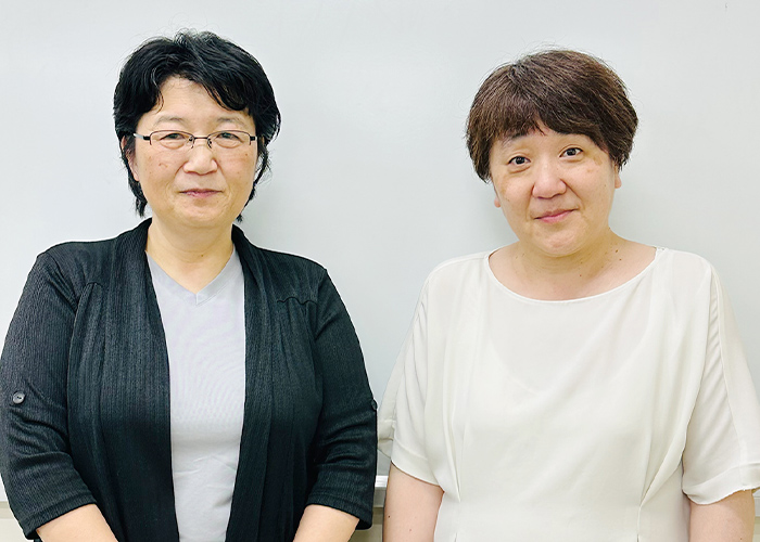 日本福祉大学生協長　明星 智美 理事、丹羽 みちの 専務理事