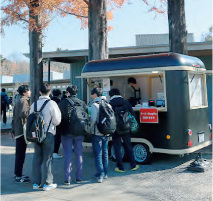 東北大学生協キッチントレーラーBee-BOX