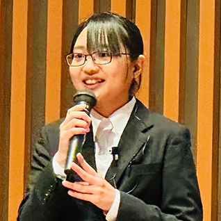 第68回通常総会事務局次長　吉村 珠李（全国学生委員）