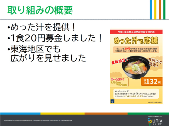 三重大学生協