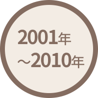 2001年(平成13年)～2010年(平成22年)