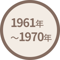 1961年(昭和36年)～1970年(昭和45年)