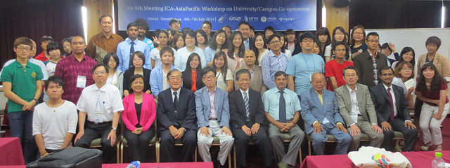 There were 95 participants from eight Asian countries, including 24 participants from Japan (of which 18 were students)