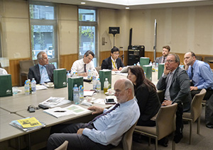 Discussion at Nagoya University