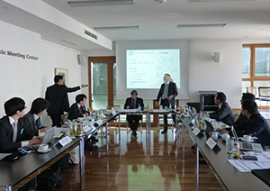 At DSW headquarters