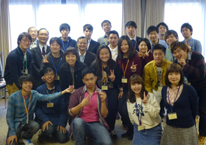 Keiji-Nara Block's Peace, International Exchange and Disaster Prevention Activities Promotion Committee with NP Co-op delegation