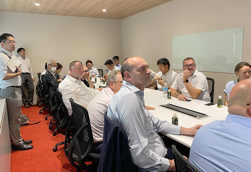 Corporate Cafeteria and Food Technology Visit