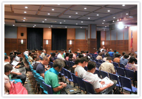 150 participants gathered from all over the Philippines at the plenary session
