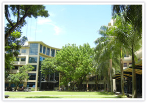 Ateneo de Davao University, the venue, is located at the center of Davao City in southern Philippines