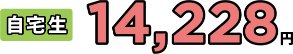 自宅生14,228円