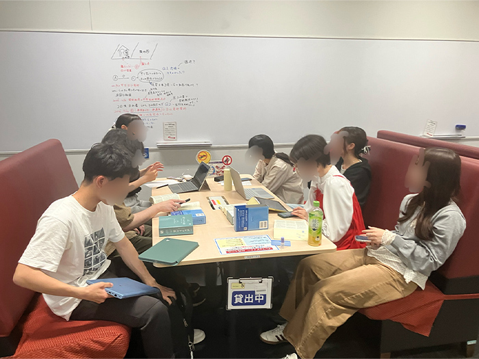 大学生の授業