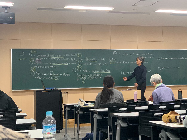 大学生の授業