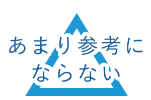 あまり参考にならない