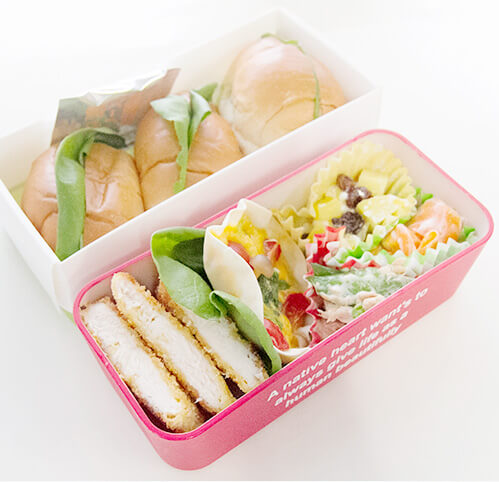 ささみチーズ勝つ弁当