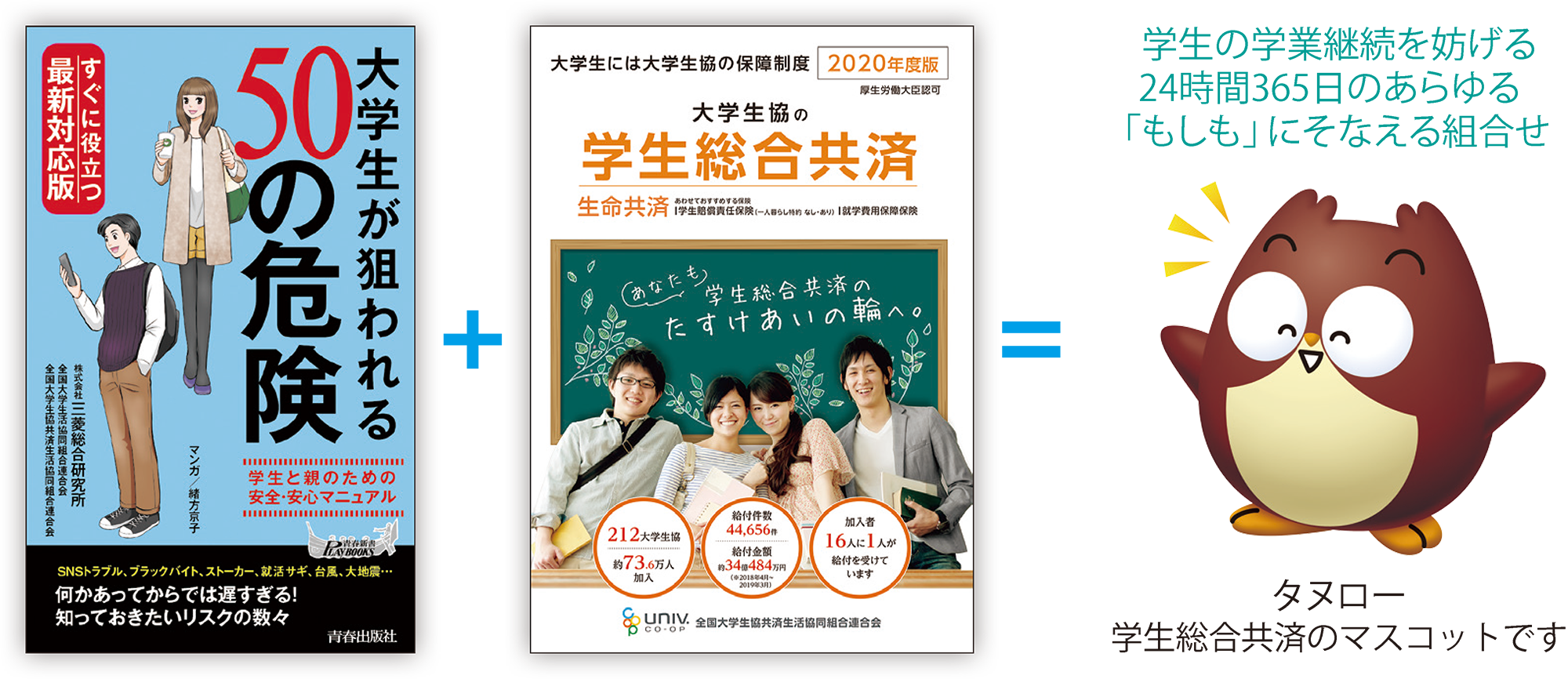 学生の学業継続を妨げる24時間365日のあらゆる「もしも」にそなえる組合せ