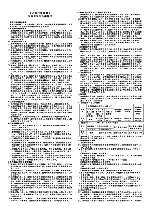 PeaceNow!2025 国内受注型条件書