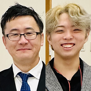 松尾博貴（愛知教育大学生協 専務理事）／山田朱人（愛知教育大学生協 学生委員）